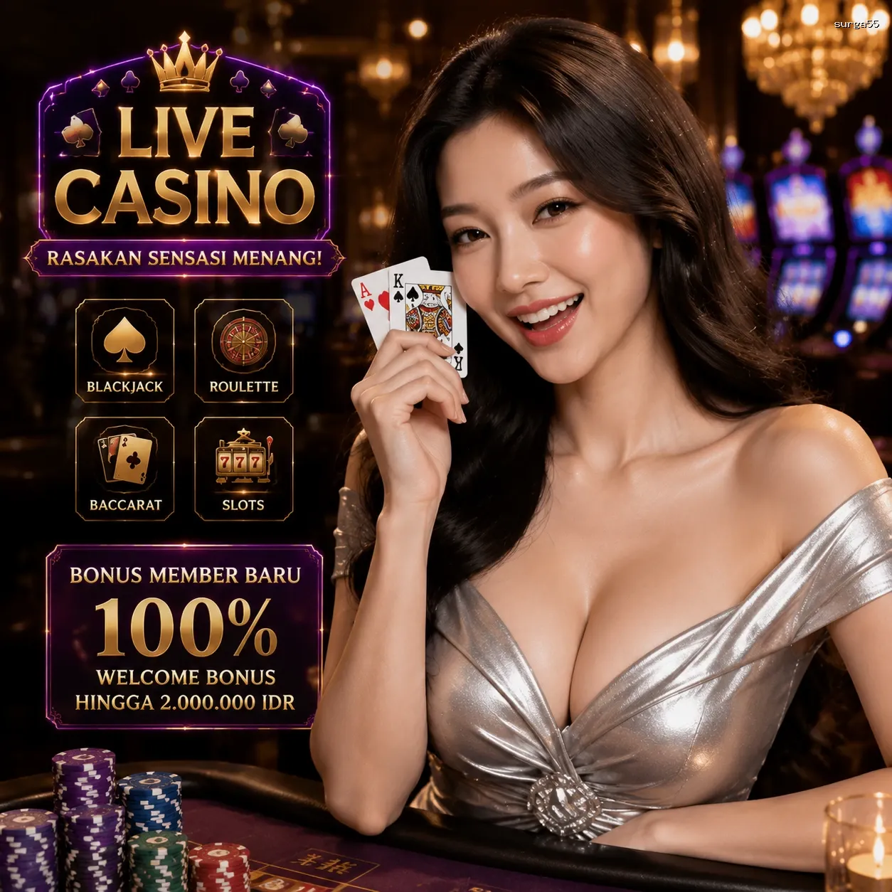 Beragam Jenis Game Seru yang Tersedia di surga55